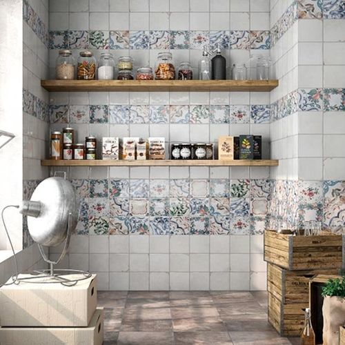 セラミック製タイル - ANTIC  - DECUS CERAMICA - マット / 高光沢 / 屋内用
