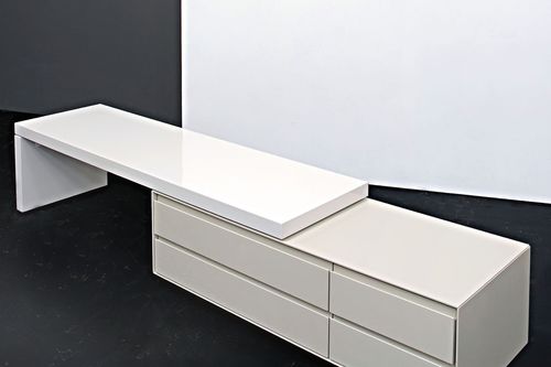 現代風チェスト - PORTICO  - Estudiobola - ラッカー塗装MDF / 不特定 / 白色