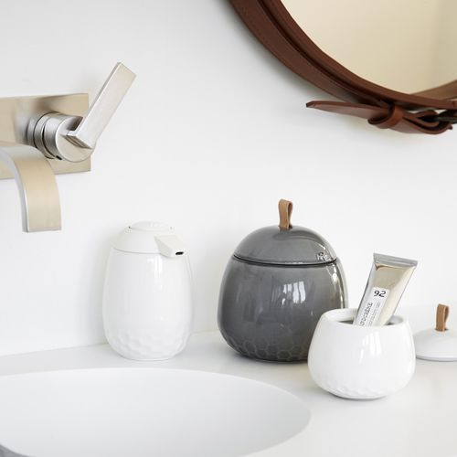 家庭用ソープサーバー - MELLIBI - Kahler Design - 独立型 / セラミック製 / 手動式