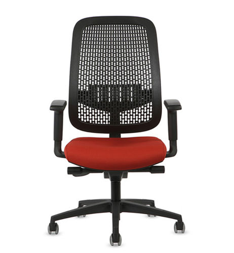 現代風オフィスチェア - GEA - TALIN SRL - 屋内用 / 革製 / メッシュ