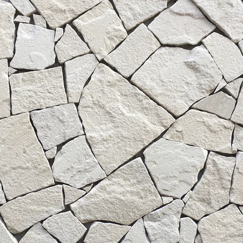 天然石ベニア - FIELDSTONE : ALASKAN WHITE - Asian Stones