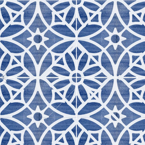 テラコッタタイル - BLU COBALTO : ROMBO 2STELLARE BLU - Ceramiche Militello art & design S.R.L - 屋内用 / 壁面 / 地面用