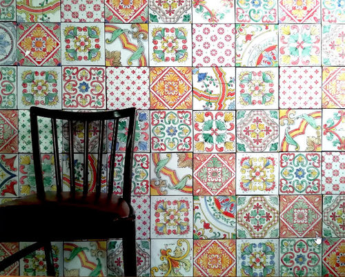 セラミック製タイル - PIASTRELLE ROSSE - Ceramiche Militello art & design S.R.L - 屋内用 / バスルーム用 / リビング用