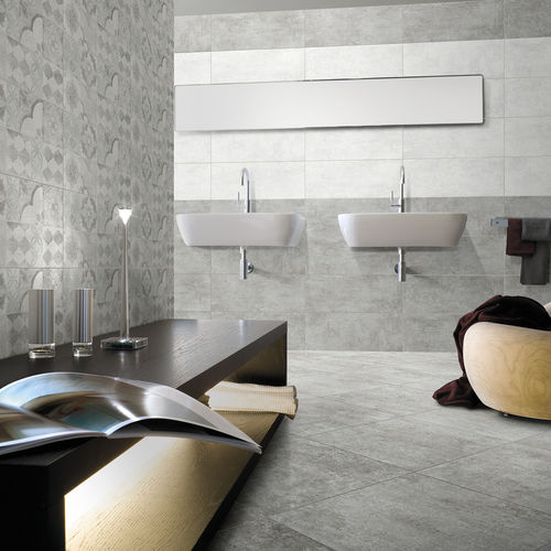 陶磁器タイル - CONCRETE - CERAMICA EURO - マット / 屋内用 / 壁面