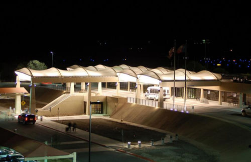 PTFE建築用膜材 - ABILENE REGIONAL AIRPORT - FabriTec Structures - 張力構造用 / マルキーズチェア用 / ルーフ用