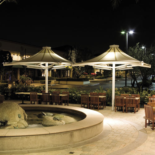 布製パラソル - CORONA DEL MAR PLAZA - FabriTec Structures - スチール製 / コントラクト