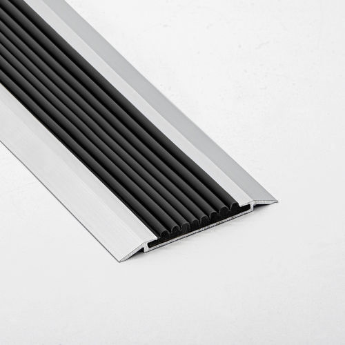 アルミニウム製遷移プロファイル - 5X50 - ALUMACER® - ゴム製 / ベージュ / グレー