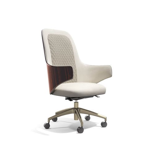 現代風オフィスチェア - DIVA OFFICE XL W - Capital Collection - 屋内用 / 木製 / ポリウレタン フォーム製