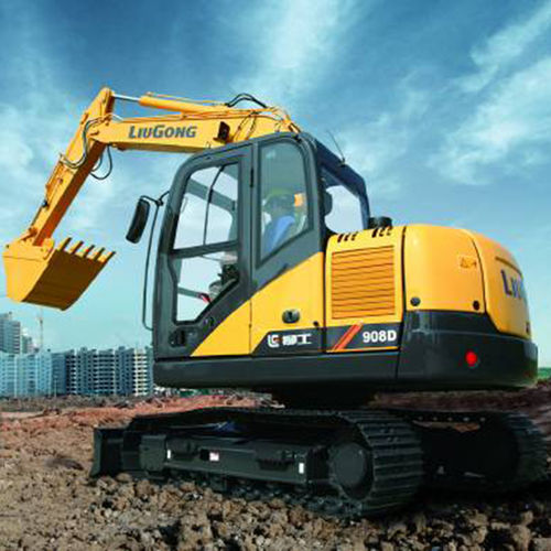 小型パワーショベル - 908D - Guangxi Liugong Machinery Co. Ltd. - クローラー式 / コンパクト / 人間工学