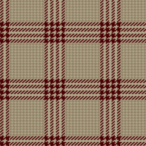 伝統的絨毯 - TWEED  - STEVENS AND GRAHAM - チェック / ウール製 / 長方形