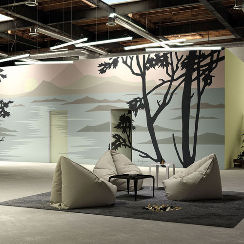 現代風壁紙 - TERRE EMERSE, TRAMONTO - Tecnografica Italian Wallcoverings - セルロース繊維製 / 不織布製 / グラスファイバー