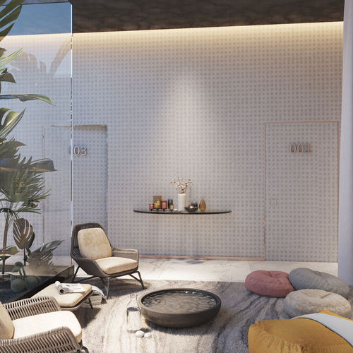 現代風壁紙 - QUADRA - Tecnografica Italian Wallcoverings - セルロース繊維製 / 不織布製 / グラスファイバー
