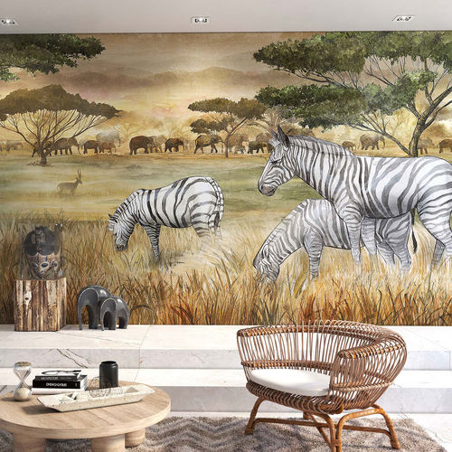 現代風壁紙 - SAVANA - Tecnografica Italian Wallcoverings - セルロース繊維製 / 不織布製 / グラスファイバー
