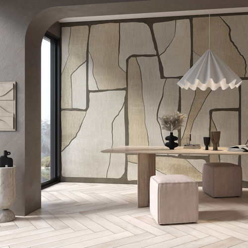 エスニック壁紙 - YAKOUBA - Tecnografica Italian Wallcoverings - セルロース繊維製 / 不織布製 / グラスファイバー