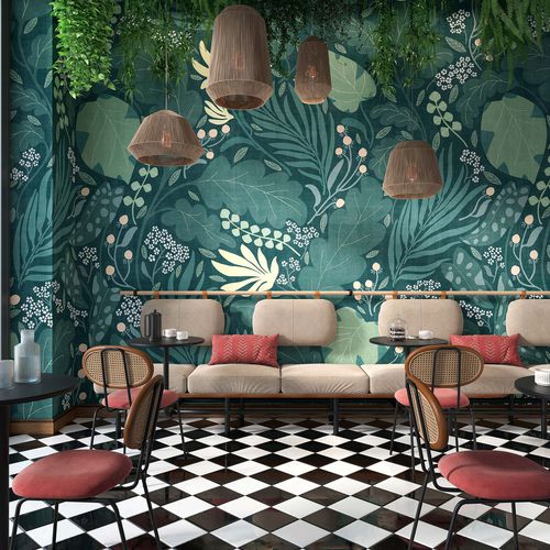 現代風壁紙 - PALOMA - Tecnografica Italian Wallcoverings - セルロース繊維製 / 不織布製 / グラスファイバー
