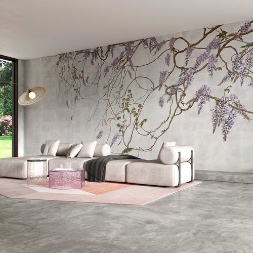 現代風壁紙 - GLICINE - Tecnografica Italian Wallcoverings - セルロース繊維製 / 不織布製 / グラスファイバー