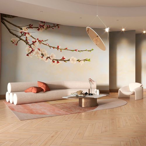 現代風壁紙 - ALBICOCCO - Tecnografica Italian Wallcoverings - セルロース繊維製 / 不織布製 / グラスファイバー