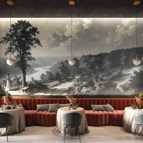 伝統的壁紙 - OUT OF THE WOODS - Tecnografica Italian Wallcoverings - セルロース繊維製 / 不織布製 / グラスファイバー