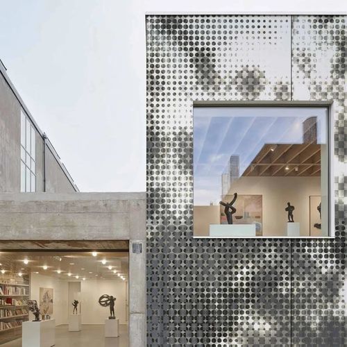 アルミニウムウォールパネル - CORTEN MESH - Tecnografica Italian Wallcoverings - 外壁用 / 改修用 / マット