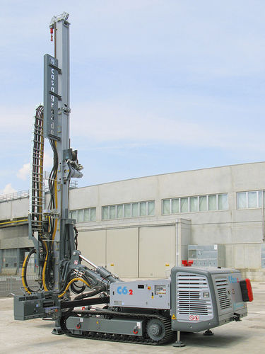 ディーゼルエンジン式掘削用ドリル - C6-2 - CASAGRANDE - Foundation Division - 回転式 / 建設現場用 / クローラー式