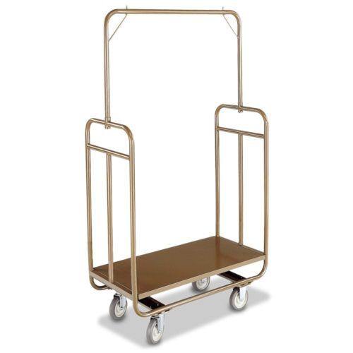荷物用台車 - ECONOMY - Forbes Group Ltd - ホテル用 / 業務用 / ブラッシュドステンレススチール