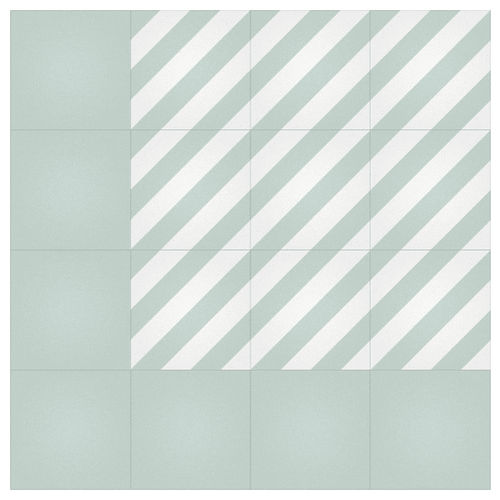 セメントエンカウスティークセメントタイル - C&Oacute;CTEL DIAGONAL - Mosaics Torra | Cement Tiles - マット / 屋内用 / 屋外用