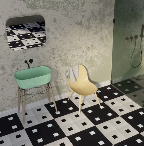 マットエンカウスティークセメントタイル - VELLA - Mosaics Torra | Cement Tiles - 屋内用 / バスルーム用 / リビング用