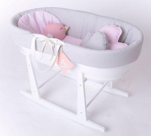 ロッカーベビーベッド - MOSES - BASSINET NIDO EVE - Bresole - 木製 / 男女兼用
