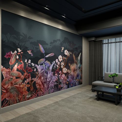 現代風壁紙 - ENCHANTED FLOWERS - HD WALLS - 不織布製 / 絹 / ビニール製