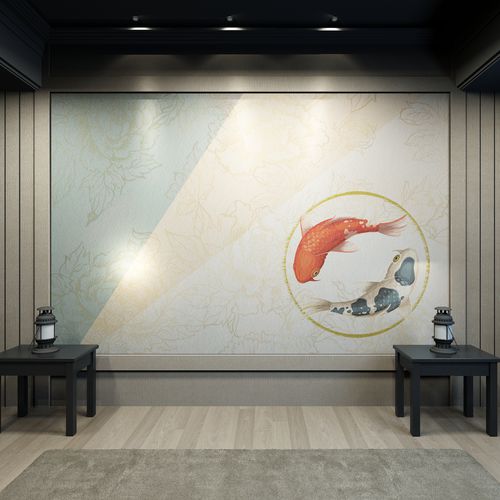 現代風壁紙 - KOI - HD WALLS - 不織布製 / 絹 / ビニール製