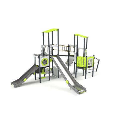 プレイグランド用プレイストラクチャー - 11091 - Astrus Playgrounds - 金属製 / HDPE / モジュラー