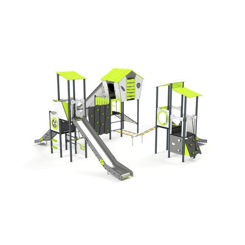 プレイグランド用プレイストラクチャー - 11085 - Astrus Playgrounds - 金属製 / HDPE / モジュラー