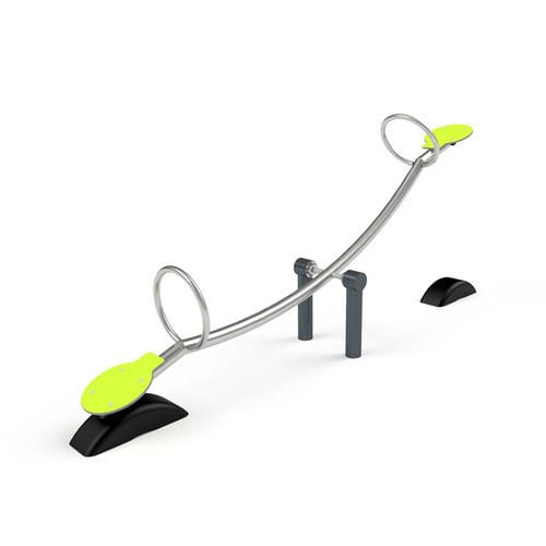 スチール製シーソー - 3506S - Astrus Playgrounds - HDPE / 遊び場用