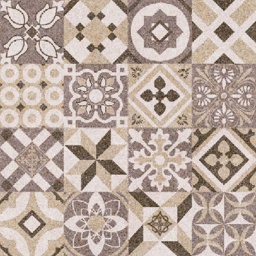 セラミック製タイル - DECOR SINGLE BLEND BEIGE - Somany Ceramics Ltd. - 光沢 / 屋内用 / 床用