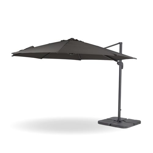 円形パラソル - PARIS FREE - Hartman Outdoor Products BV - 落ち込み型 / ポリエステル製