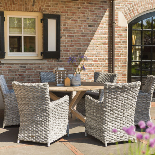現代風テーブルチェアセット - PROVENCE - Hartman Outdoor Products BV - 庭用 / 木製 / 家庭用