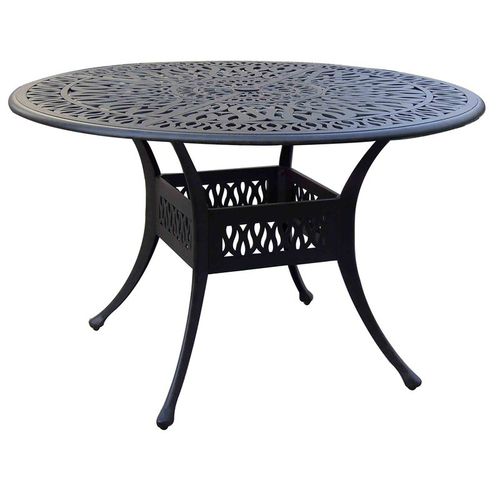 現代風ダイニングテーブル - AMALFI - Hartman Outdoor Products BV - 鋳造アルミニウム製 / 円形 / 家庭用