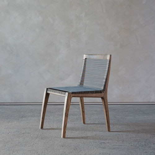 現代風チェア - STITCH - VOGEL - 屋内用 / 木製 / ロープ