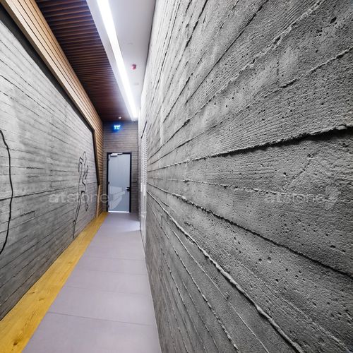 屋内用壁面装飾材 - HORMIGON LOFT - Artstone - 屋外用 / コンクリート製 / テクスチャード仕上げ