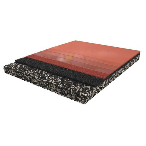 屋外用スポーツ施設用床材 - CONIPUR JIP COMFORT+  - CONICA - PUR（ポリウレタン）製 / スポーツグラウンド用 / ゴルフコース用