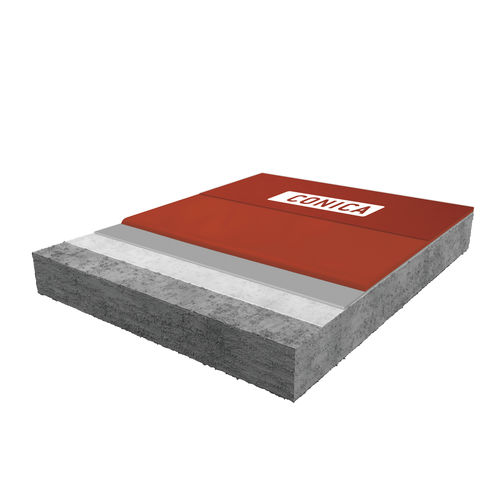 ポリウレタン製床材 - CONIFLOOR LPC - CONICA - 屋内用 / 第三次産業用 / 商業用