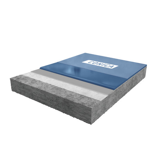 ポリウレタン製床材 - CONIFLOOR UPD - CONICA - 屋内用 / 第三次産業用 / その他のフォｰマット
