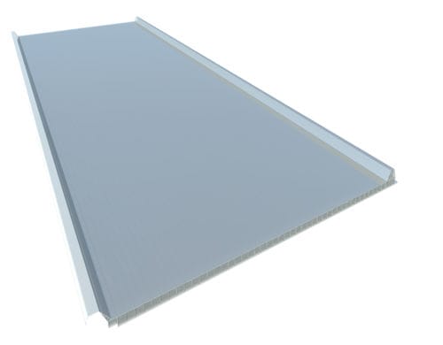 ハニカム型ポリカーボネート - POLIMER - HIANSA PANEL S.A - 屋根用 / 半透明