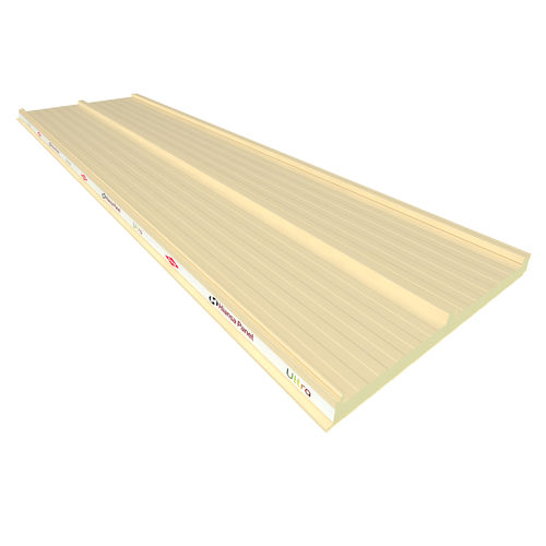 覆い用サンドイッチパネル - PANEL CUB 3GR - ULTRA - HIANSA PANEL S.A - 金属面 2面 / ポリイソシアヌレート（PIR）製芯 / Euroclass B-s2