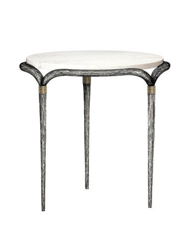 現代風補助テーブル - ETHNIC - Mobilier De Style - アルミニウム / 真ちゅう製 / 大理石