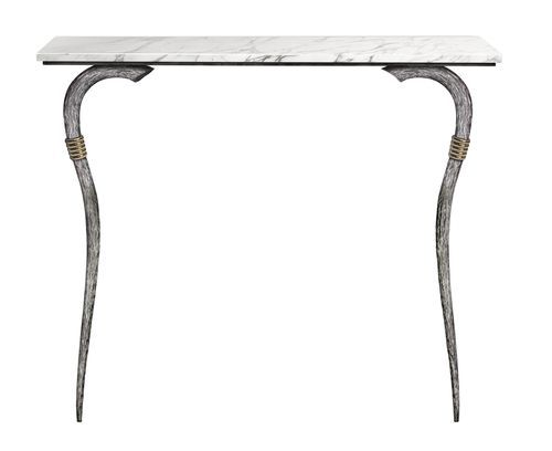 現代風サイドボードテーブル - ETHNIC - Mobilier De Style - アルミニウム / 真ちゅう製 / 大理石