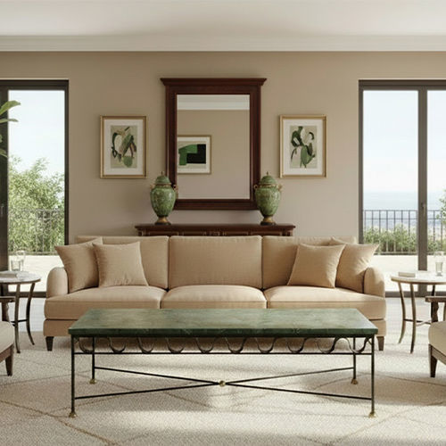 現代風テーブル - DUC COCKTAIL - Mobilier De Style - 真ちゅう製 / 錬鉄製 / 大理石