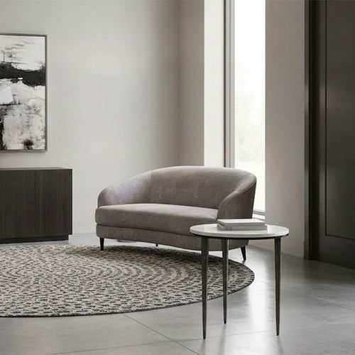 現代風サイドテーブル - ECORCE - Mobilier De Style - 錬鉄製 / 大理石 / 鉄製脚