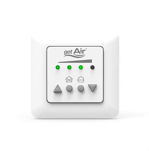 送風システム用操作キーボード - Smart LED - getAir GmbH