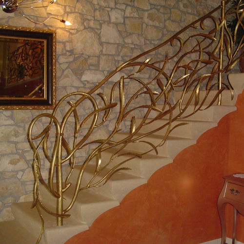 錬鉄製手すり - NATURA - Tessaro Group - 柵型 / 屋内用 / 階段用